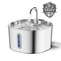 2.2L Automatic Cat Fountain Stainless Steel Pet Water